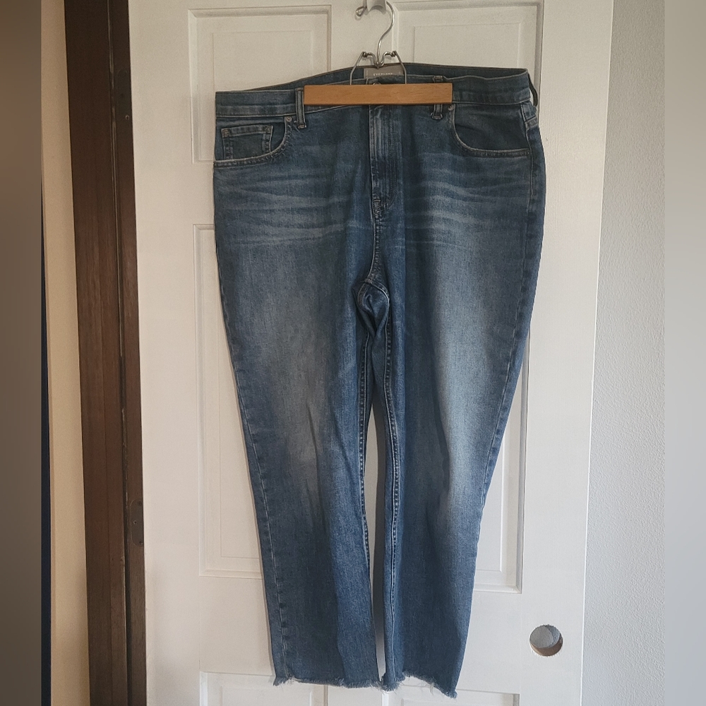 Everlane Crop Cheeky Jean 34